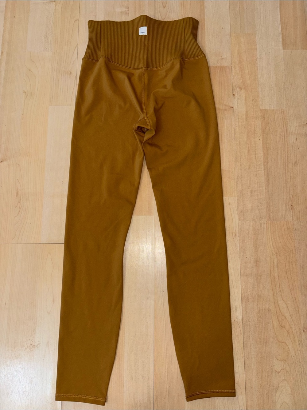 Vuori Rib Studio Legging Size XS DARK GOLDEN Women Performance Leggings *FLAW - Picture 6 of 12